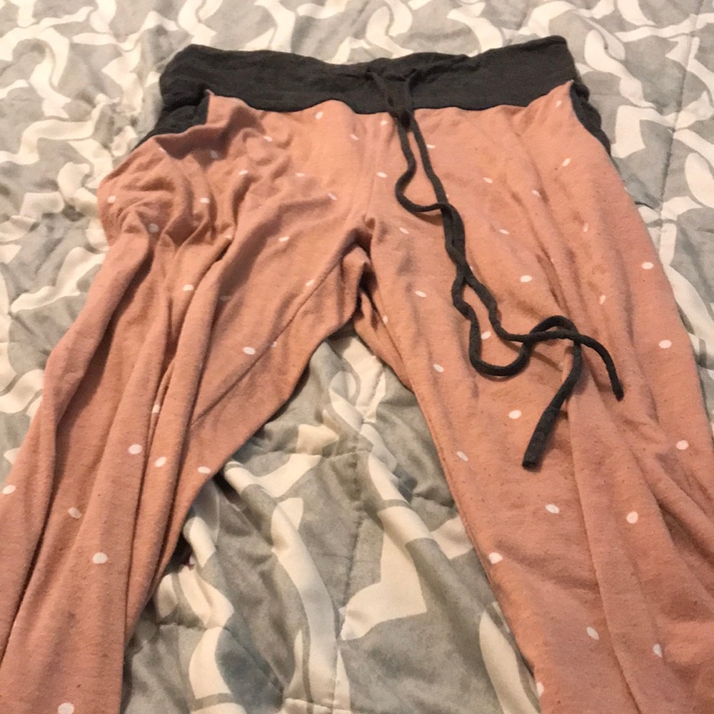Pink sleep pants